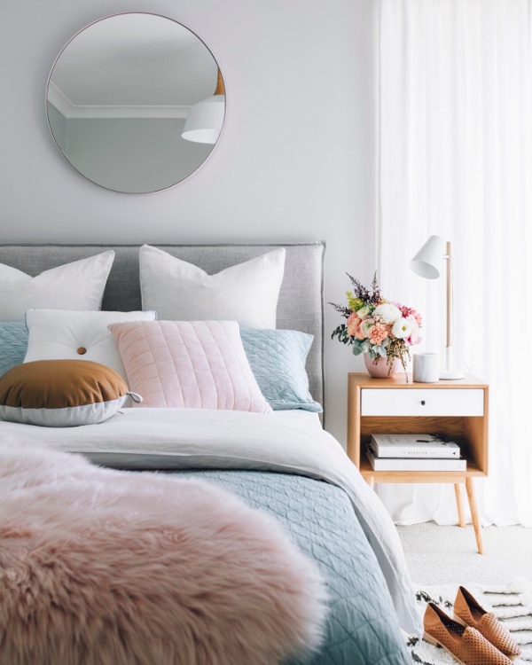 Những không gian phòng ngủ đẹp quyến rũ không thể không yêu khi được trang trí với màu xám  - Ảnh 10.