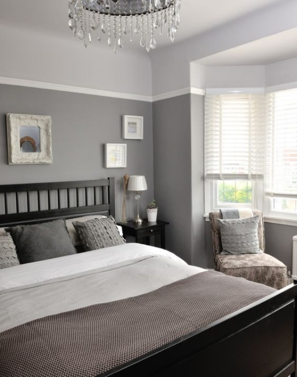 Những không gian phòng ngủ đẹp quyến rũ không thể không yêu khi được trang trí với màu xám  - Ảnh 12.