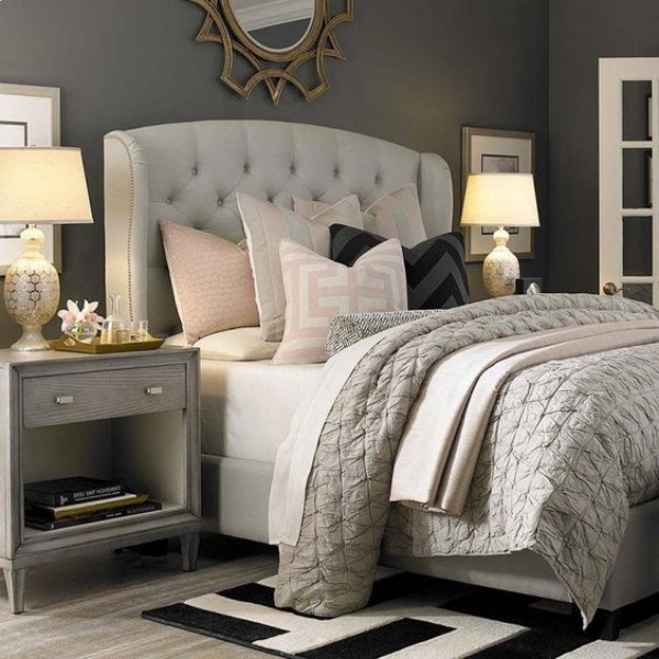 Những không gian phòng ngủ đẹp quyến rũ không thể không yêu khi được trang trí với màu xám  - Ảnh 13.