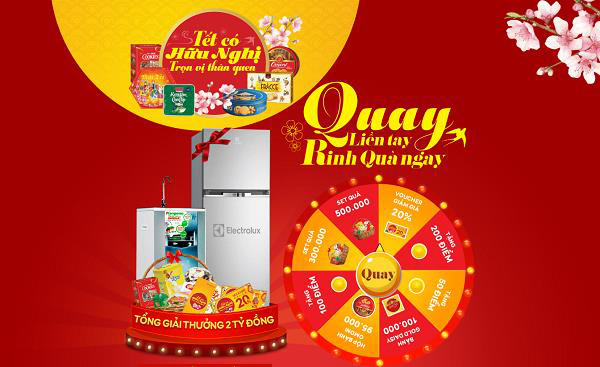 Tết này chớp ngay cơn mưa quà tặng trị giá 2 tỷ đồng từ Hữu Nghị Food - Ảnh 1.