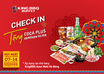 Hơn 400 phần quà miễn phí mừng khai trương 3 nhà hàng King BBQ Buffet, Meiwei, Truly Việt tại Aeon Mall Hà Đông - Ảnh 3.
