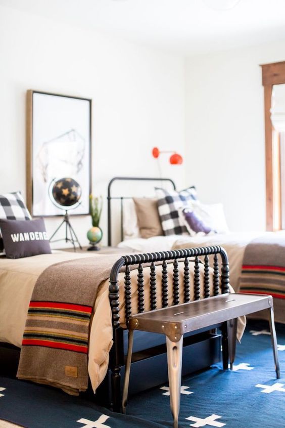 10 thiết kế trang trí phòng ngủ dành cho nhà đông người đẹp tuyệt vời ai nhìn cũng thích mê - Ảnh 6.