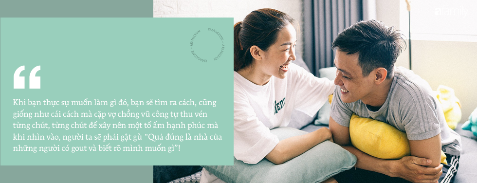 Căn hộ xanh bạc hà đẹp như mơ và chuyện cặp vợ chồng vũ công đi khắp Sài Gòn tự tay sắm sửa cho ngôi nhà hạnh phúc - Ảnh 16.