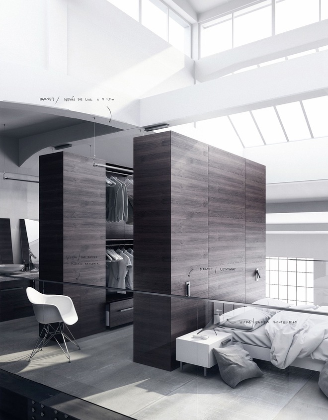 19 mẫu thiết kế cho phép bạn biến cả tủ quần áo thành không gian khép kín trong phòng ngủ - Ảnh 10.