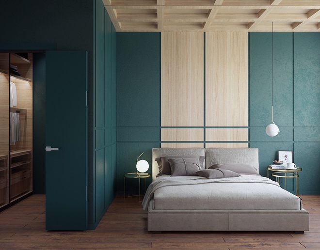 19 mẫu thiết kế cho phép bạn biến cả tủ quần áo thành không gian khép kín trong phòng ngủ - Ảnh 17.