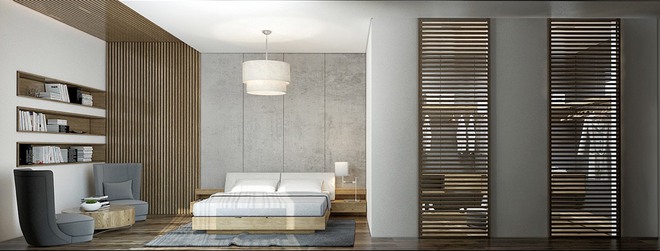 19 mẫu thiết kế cho phép bạn biến cả tủ quần áo thành không gian khép kín trong phòng ngủ - Ảnh 6.