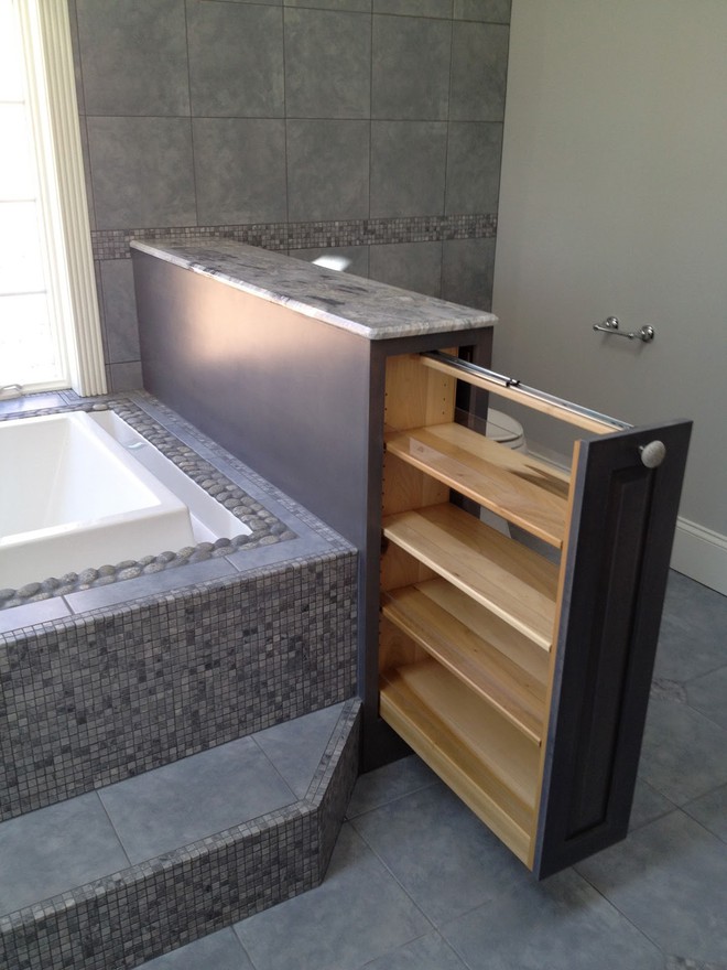 Tủ kéo -  giải pháp lưu trữ tiết kiệm không gian cho bất kỳ phòng tắm nhỏ nào - Ảnh 8.