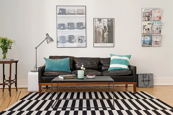 Trang trí nhà với hai gam màu đen và trắng sẽ khiến không gian sống của bạn không bao giờ bị lỗi mốt - Ảnh 6.