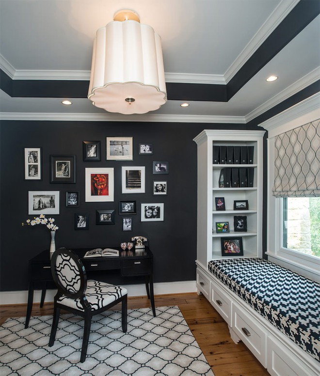 Trang trí nhà với hai gam màu đen và trắng sẽ khiến không gian sống của bạn không bao giờ bị lỗi mốt - Ảnh 17.