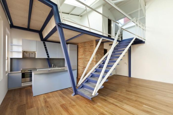14 mẫu thiết kế cầu thang cho nhà có gác lửng, vừa tiết kiệm diện tích vừa làm duyên cho nhà nhỏ - Ảnh 10.