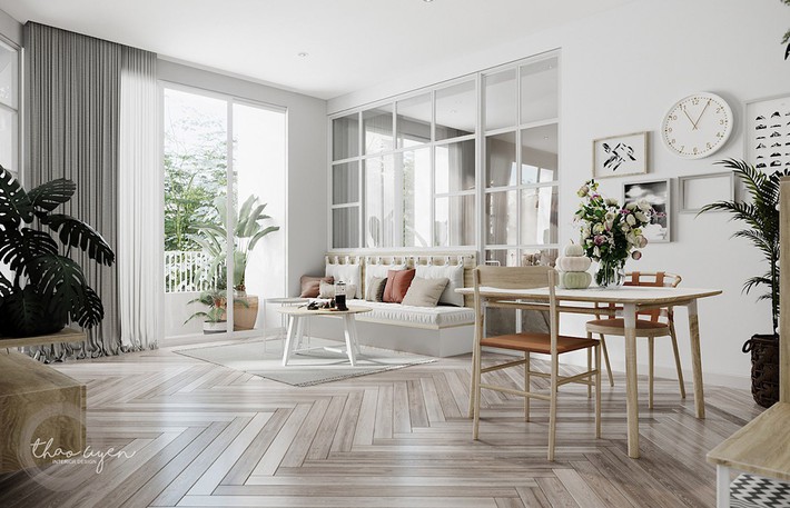 2 căn hộ nhỏ nhưng vô cùng đỉnh cao cho sự kết hợp giữa phong cách tối giản và phong cách Scandinavian  - Ảnh 8.