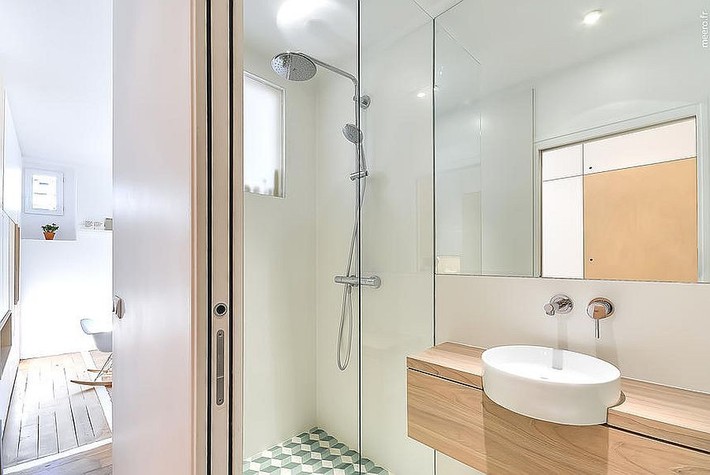 5 ý tưởng xây dựng phòng tắm trong căn hộ nhỏ giúp tối đa hóa không gian - Ảnh 12.