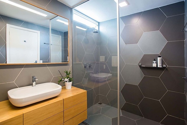 5 ý tưởng xây dựng phòng tắm trong căn hộ nhỏ giúp tối đa hóa không gian - Ảnh 13.