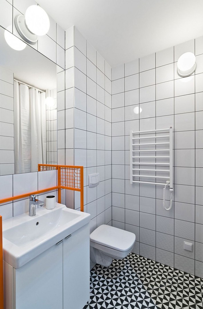 5 ý tưởng xây dựng phòng tắm trong căn hộ nhỏ giúp tối đa hóa không gian - Ảnh 14.