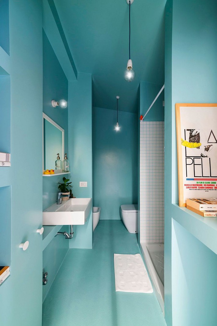 5 ý tưởng xây dựng phòng tắm trong căn hộ nhỏ giúp tối đa hóa không gian - Ảnh 3.