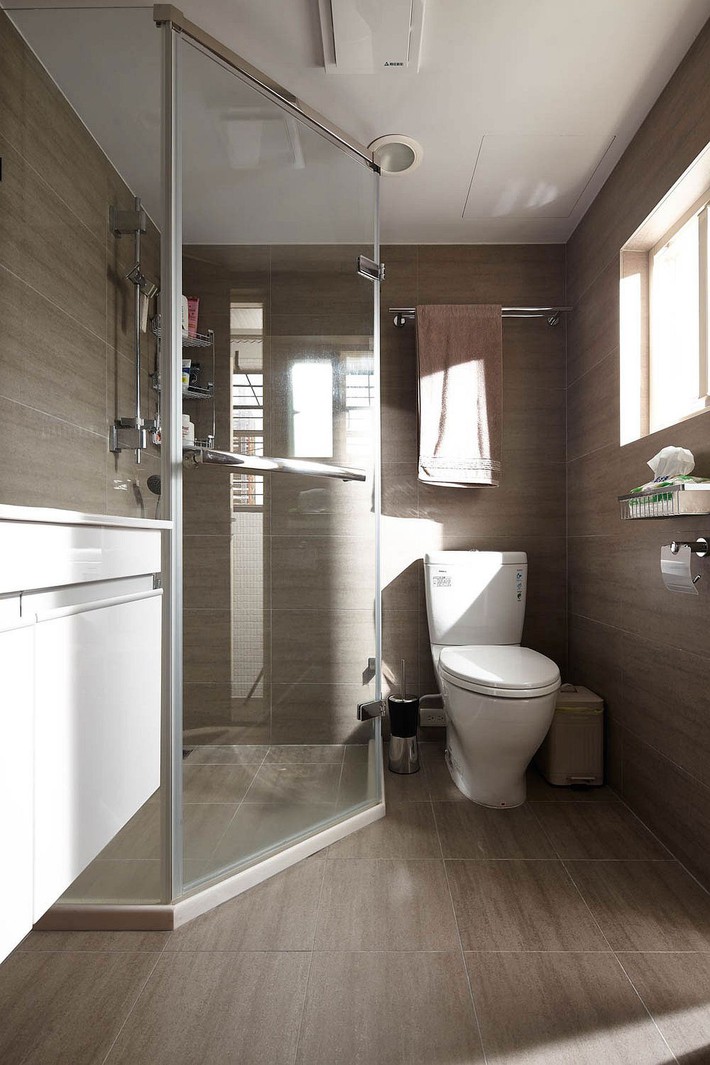 5 ý tưởng xây dựng phòng tắm trong căn hộ nhỏ giúp tối đa hóa không gian - Ảnh 7.