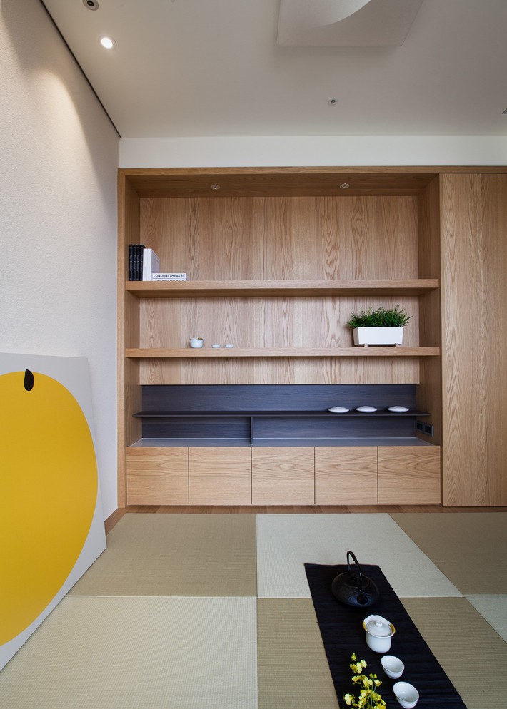 Căn hộ chung cư thiết kế thoáng đẹp như nhà vườn mang đậm chất Nhật Bản - Ảnh 3.