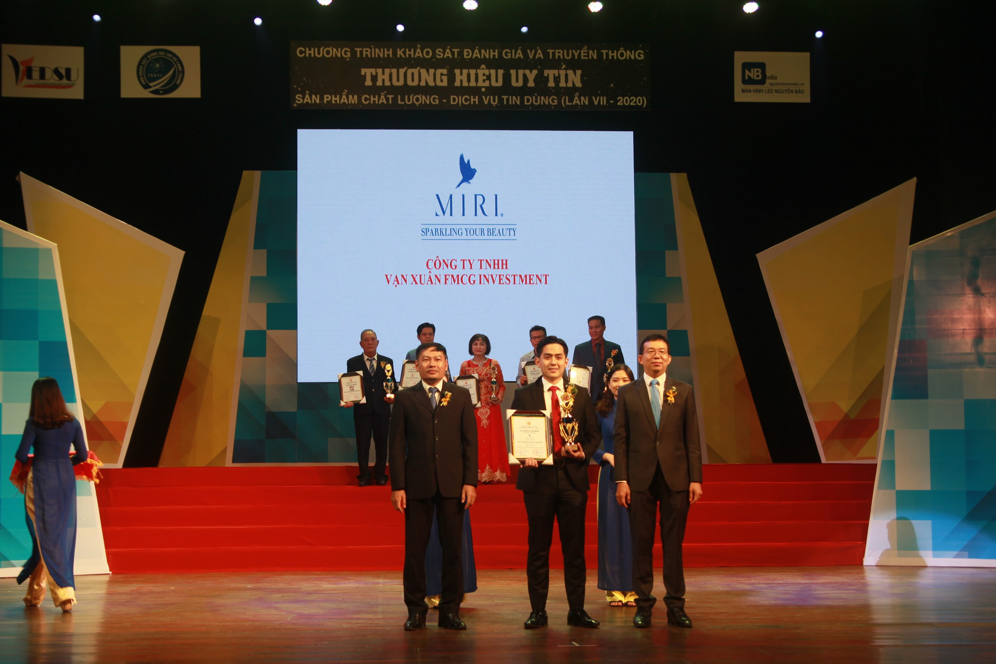 MIRI đạt top 10 “Thương hiệu Uy tín – Sản phẩm Chất lượng – Dịch vụ tin dùng” - Ảnh 1.