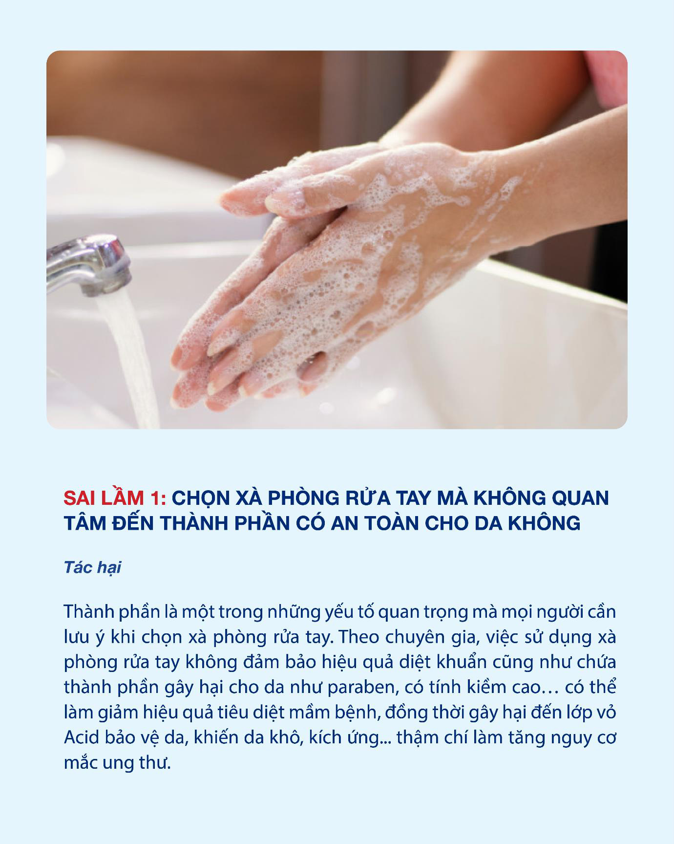 Hiệu quả phòng bệnh của rửa tay bằng xà phòng trở nên kém hiệu quả chỉ vì 3 sai lầm sau - Ảnh 1.