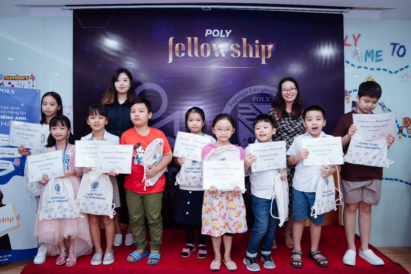 Top học sinh đọc sách tiếng Anh xuất sắc tại Poly Fellowship - Ảnh 4.
