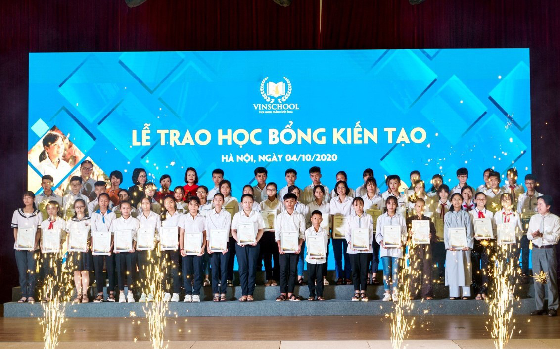 Thu hẹp khoảng cách giáo dục với Học bổng Kiến tạo của Vinschool