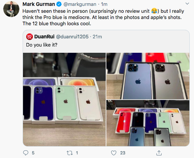 iPhone 12 màu xanh dương của Apple dính lời nguyền "ảnh trên mạng và thực tế", dân mạng thất vọng ê chề, ném đá tới tấp - Ảnh 1.