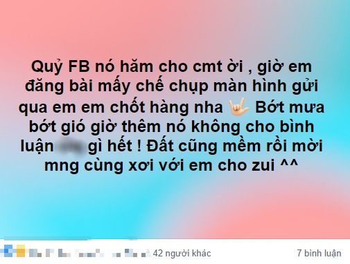 Facebook chặn bình luận, "bóp" các bài đăng bán hàng online, dân mạng tuyên bố: Từ nay sẽ quay về thời đại teedcode để lách luật!  - Ảnh 4.