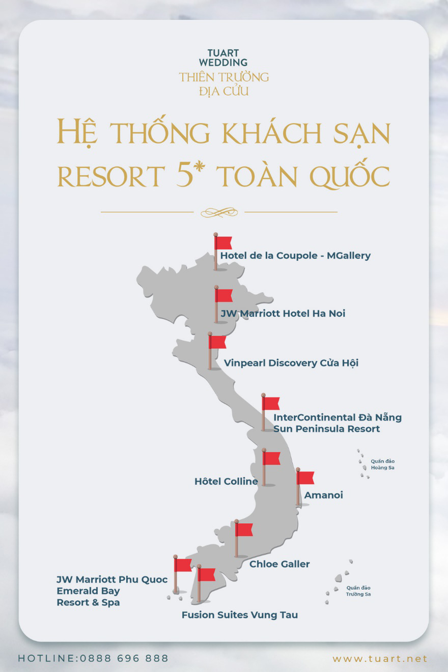 Thoả mãn ước mơ xa xỉ với bộ ảnh cưới xuyên Việt check-in sang chảnh tại những resort đẳng cấp - Ảnh 6.