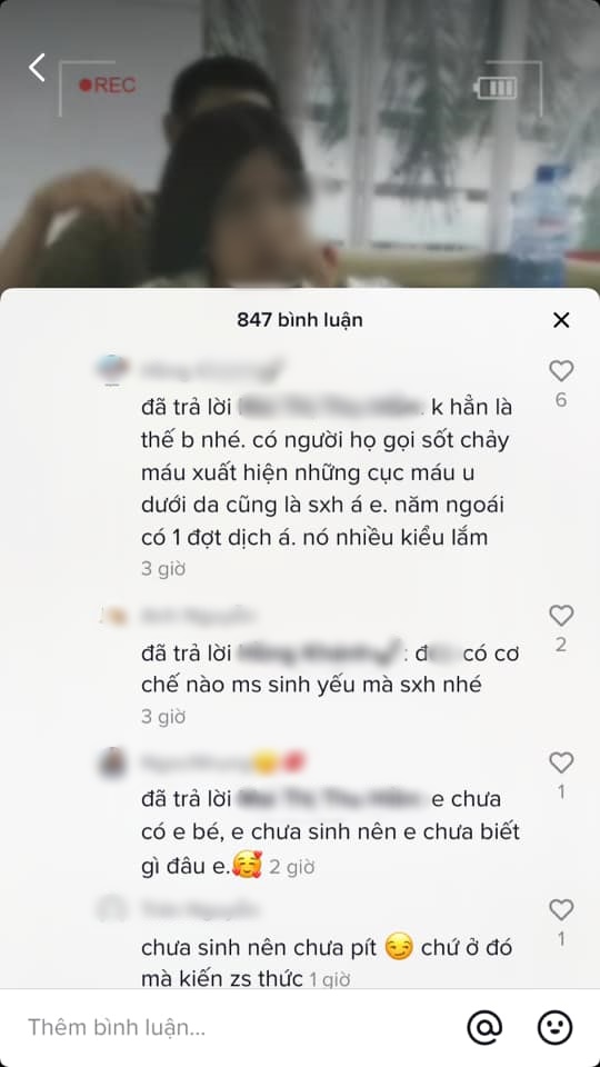 "Vũ trụ sống ảo" trên TikTok: Hết khoe đi chơi với chồng người ta, hội chị em bán hàng online tiếp tục gây tranh cãi khi phán sốt xuất huyết là do tắm đêm - Ảnh 3.