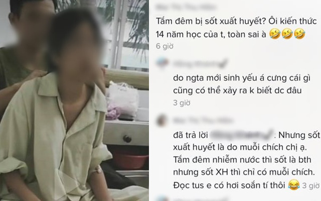 &quot;Vũ trụ sống ảo&quot; trên TikTok: Hết khoe đi chơi với chồng người ta, hội chị em bán hàng online tiếp tục gây tranh cãi khi phán sốt xuất huyết là do tắm đêm