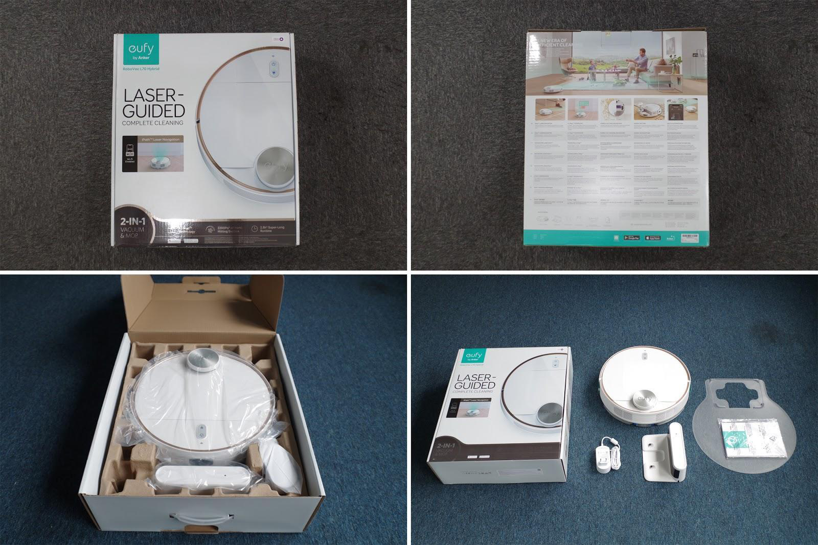 Robot hút bụi cao cấp Eufy RoboVac L70 Hybid: Hút và lau trong 1! - Ảnh 1.