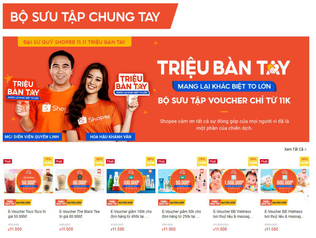 Shopee và các thương hiệu chung tay gây quỹ hỗ trợ trẻ em miền Trung - Ảnh 1.