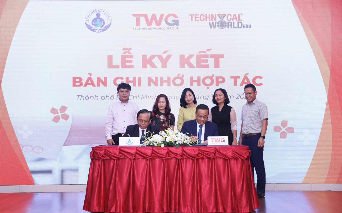 TWGroup hợp tác cùng Bệnh viện Nhi Đồng 1 chăm sóc sức khỏe toàn diện cho học sinh