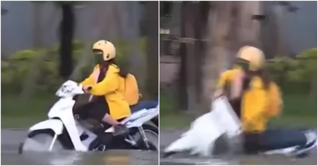 Cô gái áo vàng bất ngờ nổi tiếng khắp mạng xã hội nhờ cú ngã thần thái trên phóng sự của VTV - Ảnh 2.
