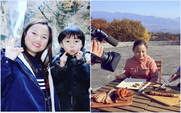 Hot mom Quỳnh Trần JP vinh dự được mời trải nghiệm ẩm thực trên truyền hình Nhật Bản, nhóc Sa cũng hớn hở &quot;đi ké&quot;