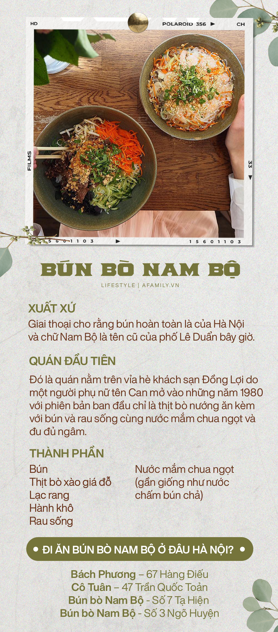 Giai thoại xuất xứ món Bún bò Nam Bộ - cái tên nghe rặt miền Nam nhưng thực ra lại hoàn toàn đến từ một con phố thân quen ở Hà Nội - Ảnh 10.