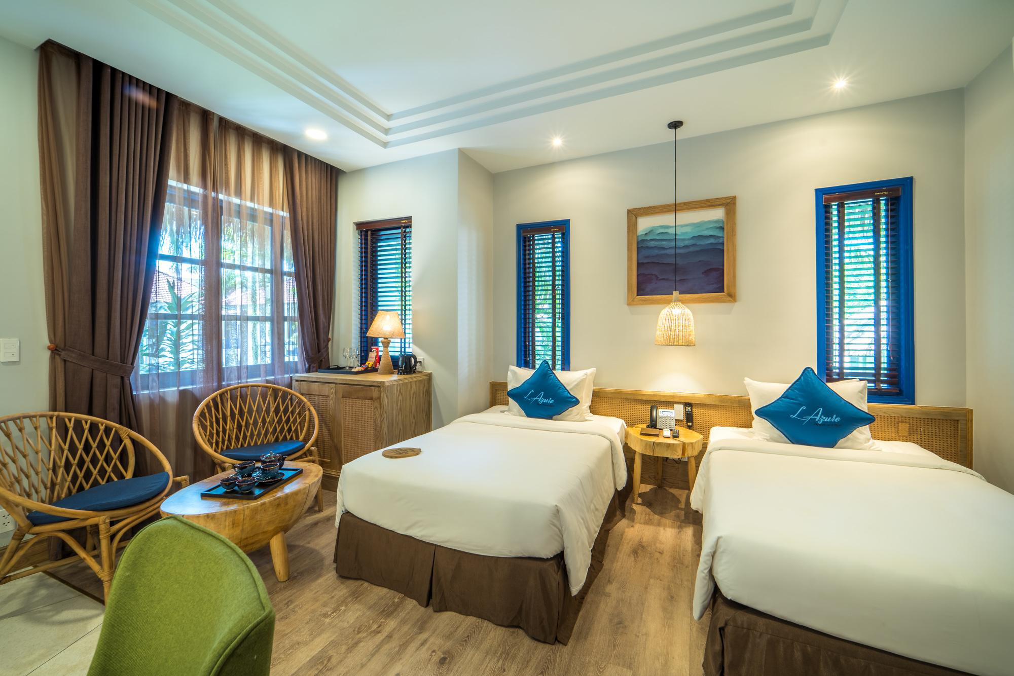 Cầu thủ nhí 2020 cùng Ốc Thanh Vân chào đón ngôi nhà chung mới đẳng cấp 5 sao L’Azure Resort and Spa Phu Quoc - Ảnh 4.