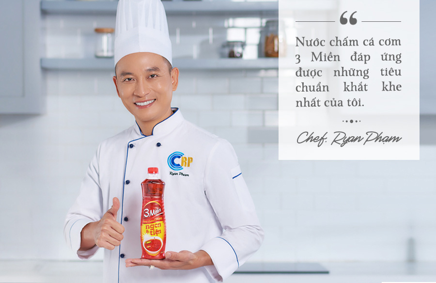 Chef Ryan Phạm bật mí tiêu chí chọn nước chấm trung hòa được khẩu vị 3 miền - Ảnh 6.