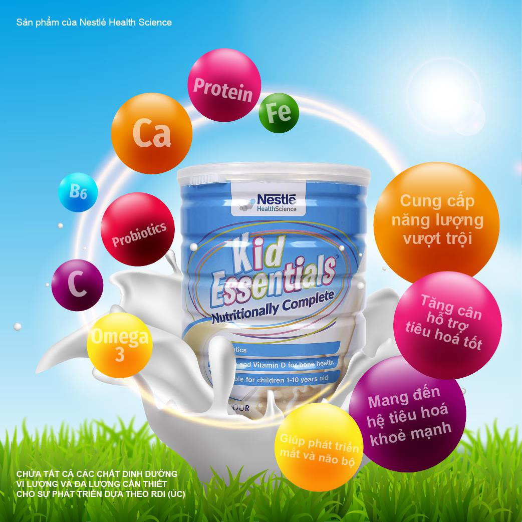 Thực phẩm bổ sung Kid Essential – Sữa bột vượt trội với công thức chứa 50% Whey protein - Ảnh 1.