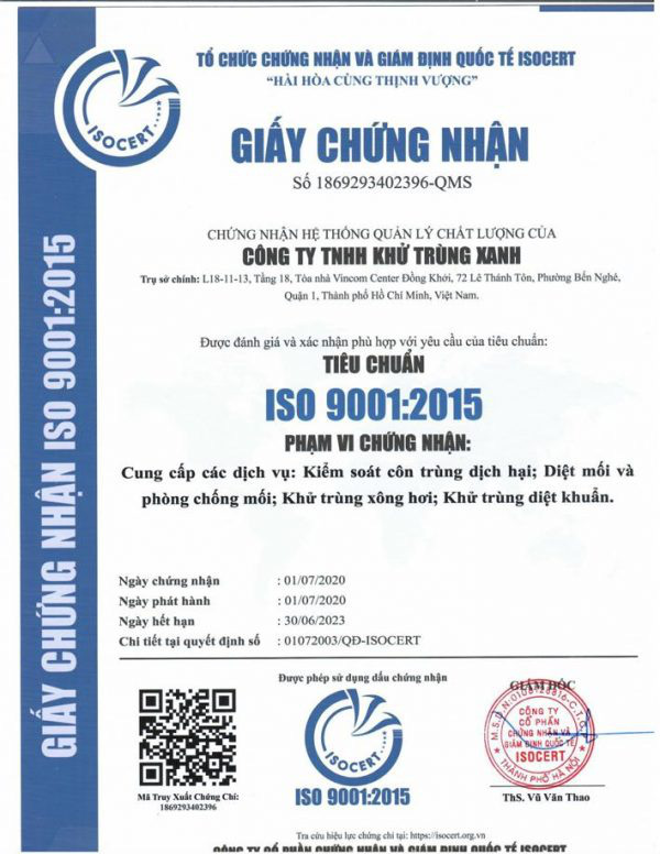 Khử trùng xanh - GFC - Tập đoàn cung cấp dịch vụ côn trùng tại nhà hàng đầu Việt Nam - Ảnh 2.