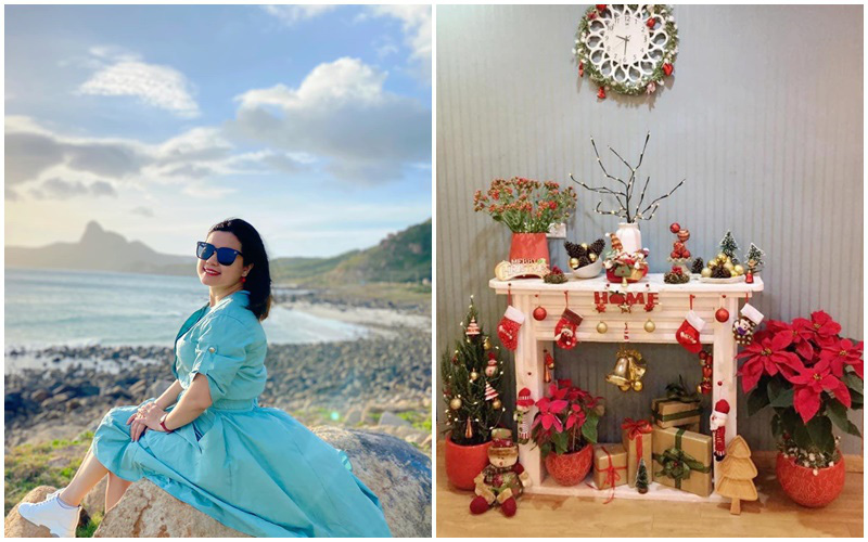 Học lỏm mẹ Hà Nội cách trang trí nhà đêm Giáng sinh với lò sưởi giả làm từ xốp giá chỉ 700.000 đồng