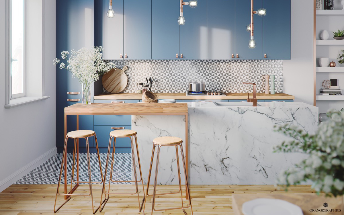 Với màu sắc sang trọng và tươi mới, tone màu xanh navy là sự lựa chọn tuyệt vời để mang lại cho không gian bếp của bạn phong cách đẳng cấp và tiện nghi. Hãy tìm hiểu và khám phá ngay những mẫu thiết kế phòng bếp với tone màu xanh navy tại các cửa hàng nội thất.