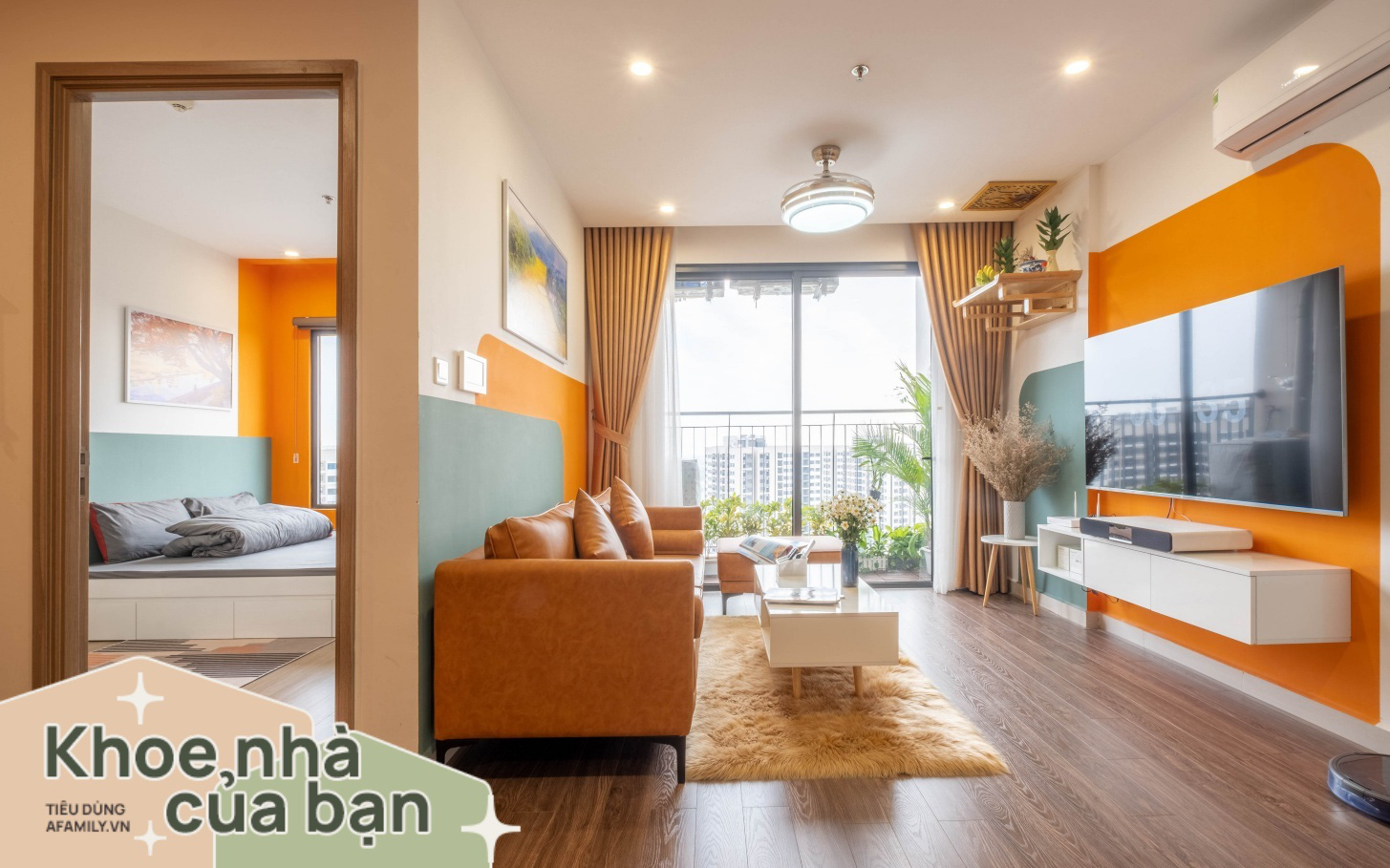 Ngắm căn hộ 43m² đẹp chanh sả như bên trời Tây với chi phí nội thất 68 triệu đồng ở Vinhomes Ocean Park, Hà Nội