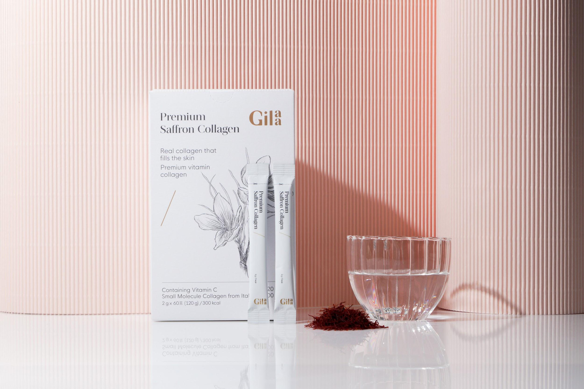 Gilaa Premium Collagen Saffron - Khi hai thành phần vàng kết hợp? - Ảnh 1.