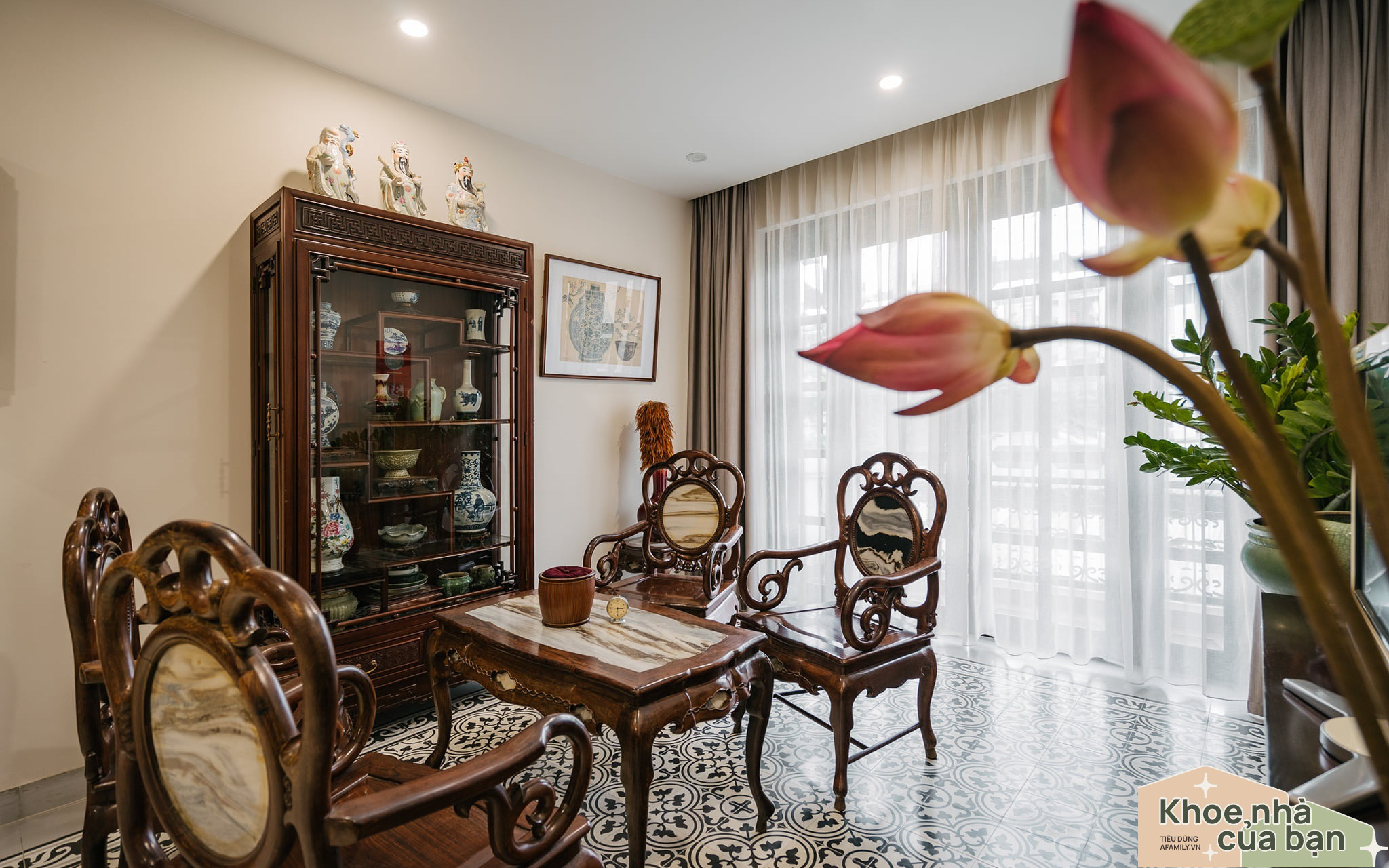 Ngôi nhà của "miền ký ức" được xây dựng từ lòng hiếu thảo của con trai dành cho bố mẹ ở Long Biên, Hà Nội