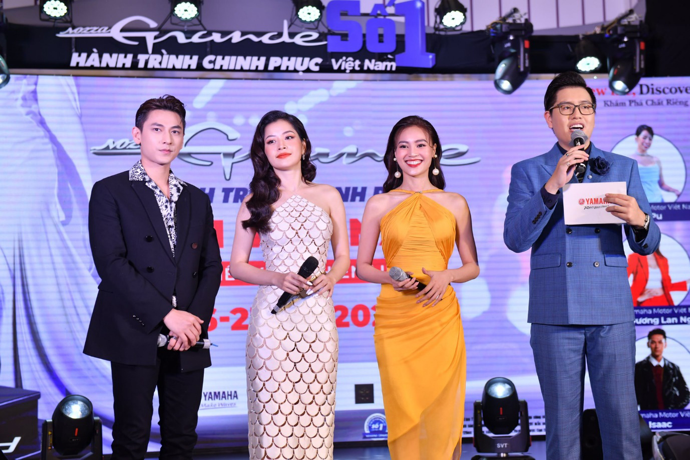 Chi Pu, Isaac khuấy động Yamaha Grande Fashion Show tại Hải Phòng - Ảnh 1.