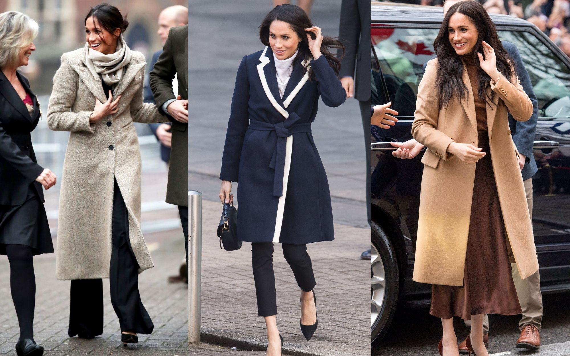 Meghan Markle hóa ra là cao thủ diện áo khoác dáng dài, xem mà học được 11 outfit để style sang như người Hoàng gia