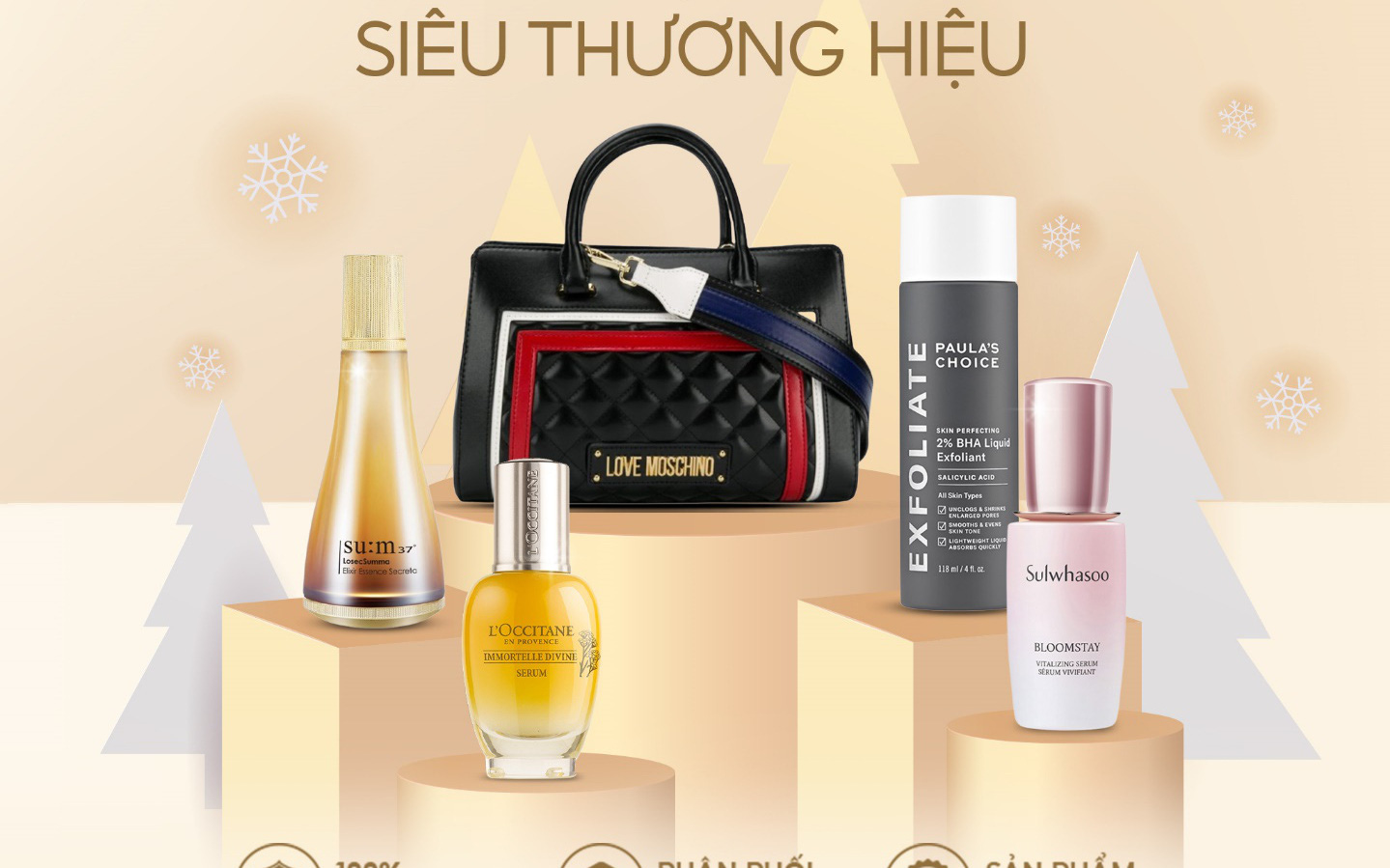 Shopee Premium ưu đãi độc quyền siêu thương hiệu dịp cuối năm