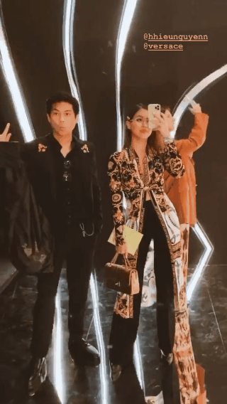 Bất ngờ với người đi cùng "Rich Kid" Thảo Tiên tại Tuần lễ thời trang Milan - Ảnh 1.