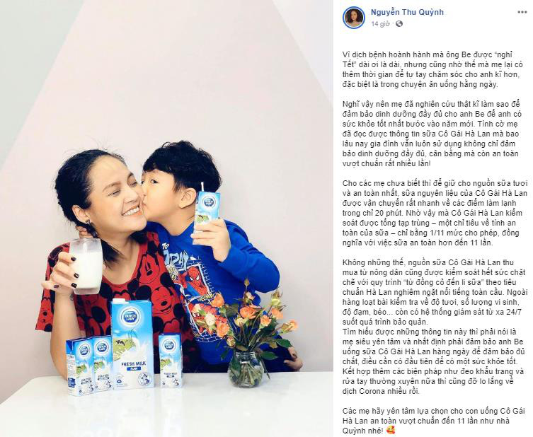 Bỏ túi bí quyết của sao Việt đảm bảo dinh dưỡng cho con mùa dịch - Ảnh 2.